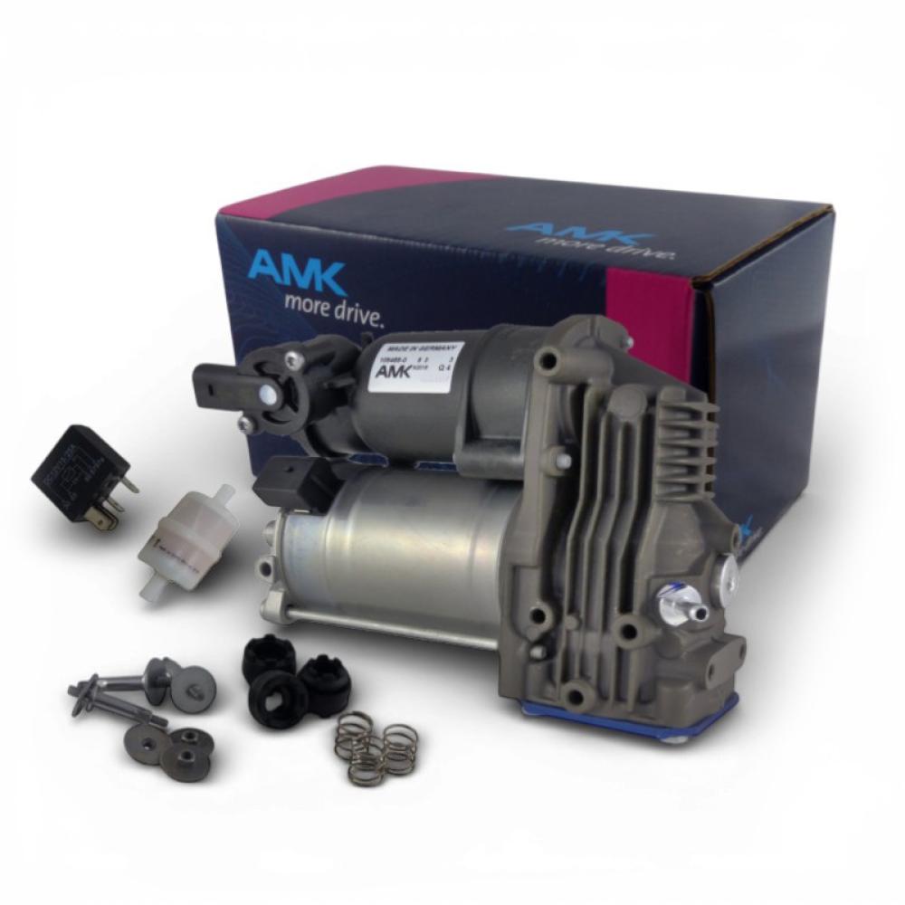 Komplett Kit OEM AMK A2018 Kompressor inkl. Relais Filter Lagersatz 37206799419 BMW X6 E71 E72 OE A1957