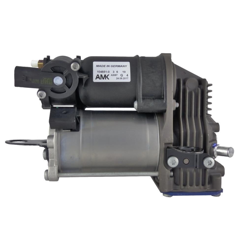Complete Kit OEM AMK A2057 Compressor incl. relay filter bearing kit 2513202604 Mercedes Benz R W251 V251 2 Corner OE A1320